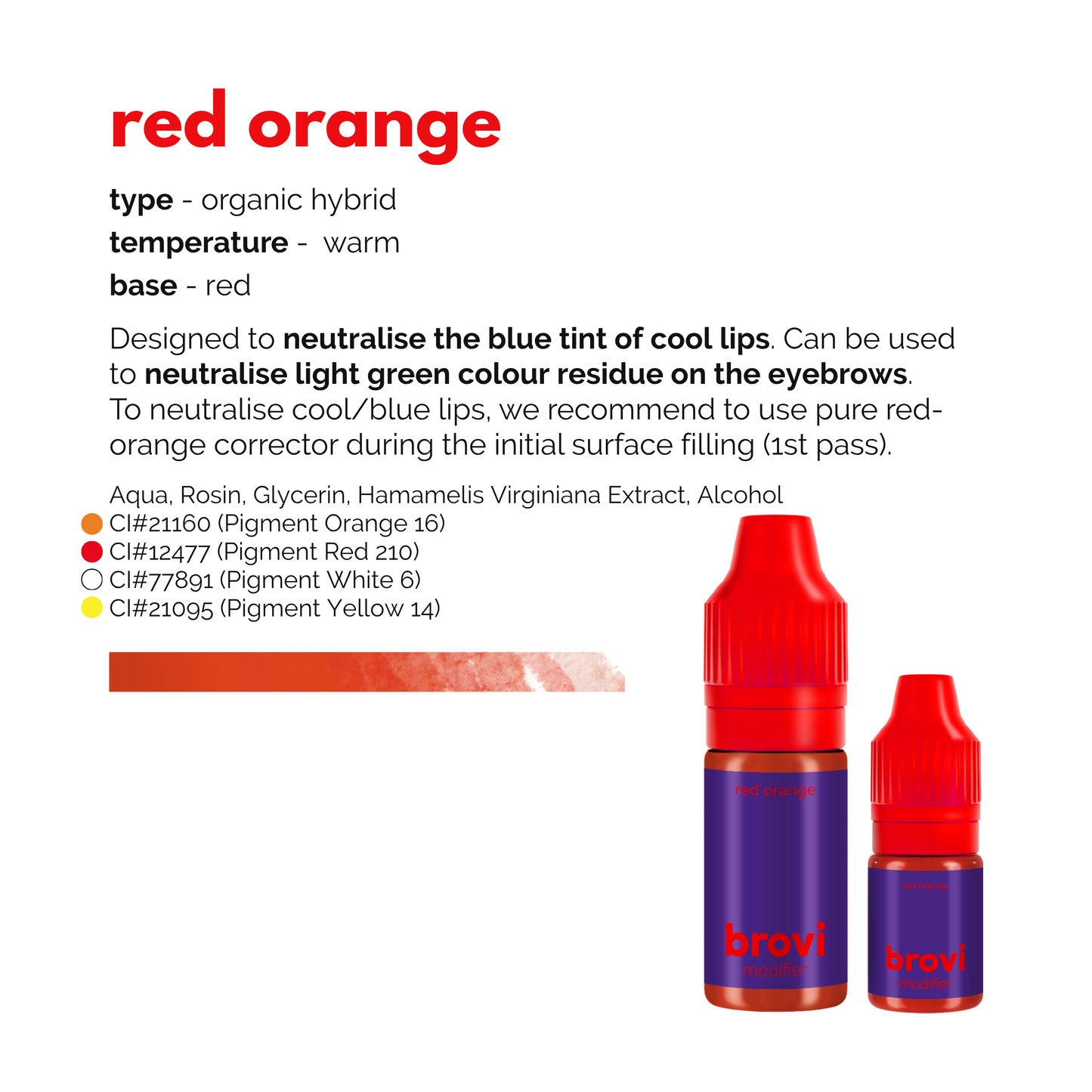 RED-ORANGE CORRECTOR (HYBRID)
