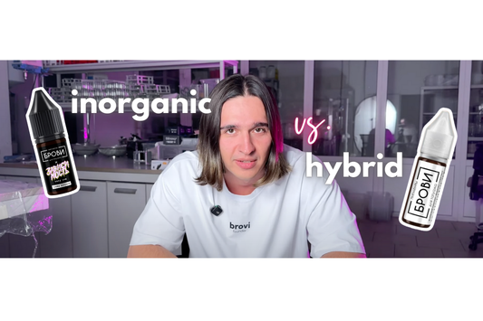 INORGANIC VS ORGANIC - PARTICLE SIZE