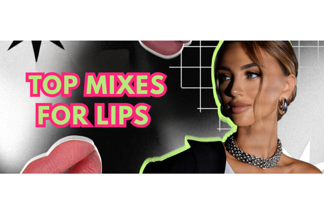 TOP MIXES FOR LIPS PMU FROM BROVI PIGMENTS