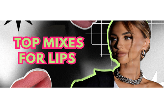 TOP MIXES FOR LIPS PMU FROM BROVI PIGMENTS
