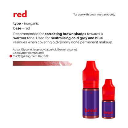 RED CORRECTOR (INORGANIC)