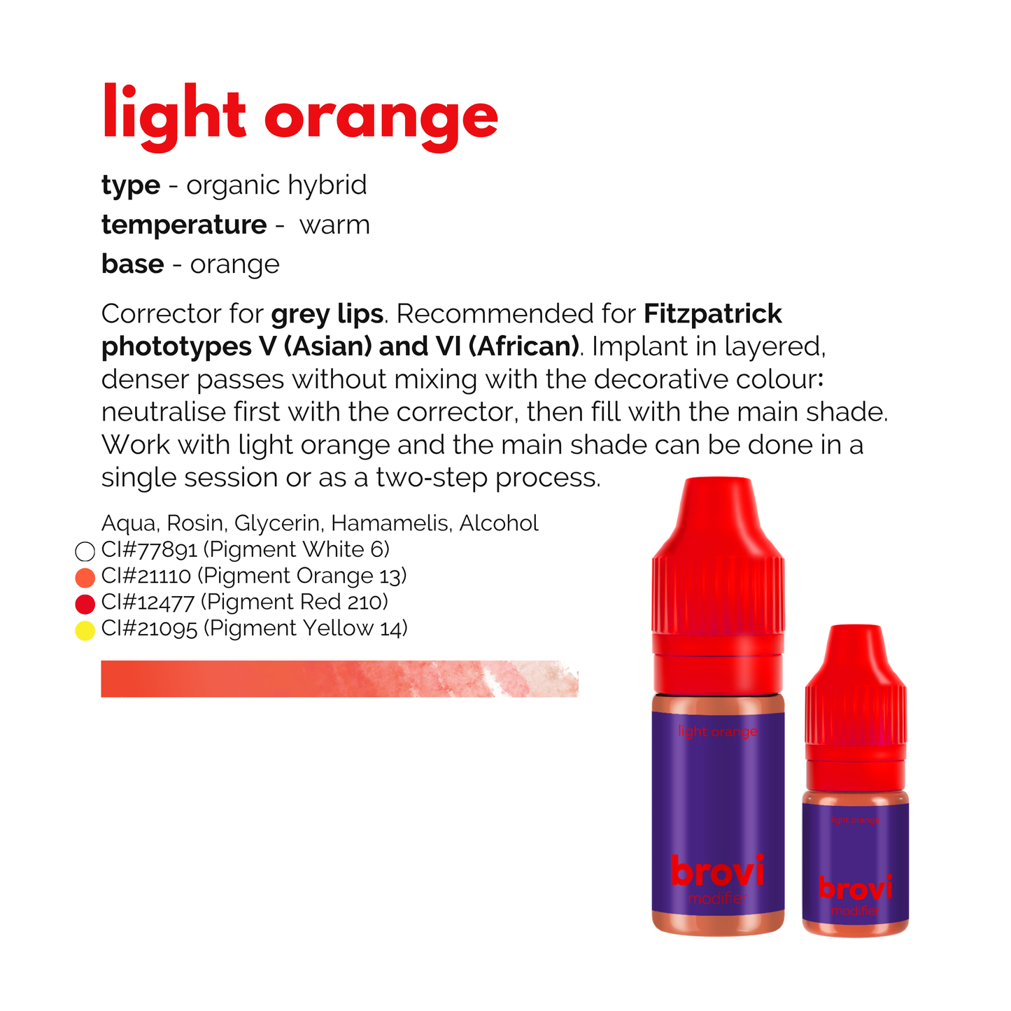 LIGHT ORANGE CORRECTOR (HYBRID)