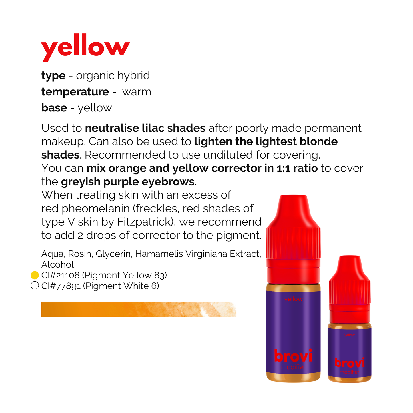 YELLOW CORRECTOR (HYBRID)